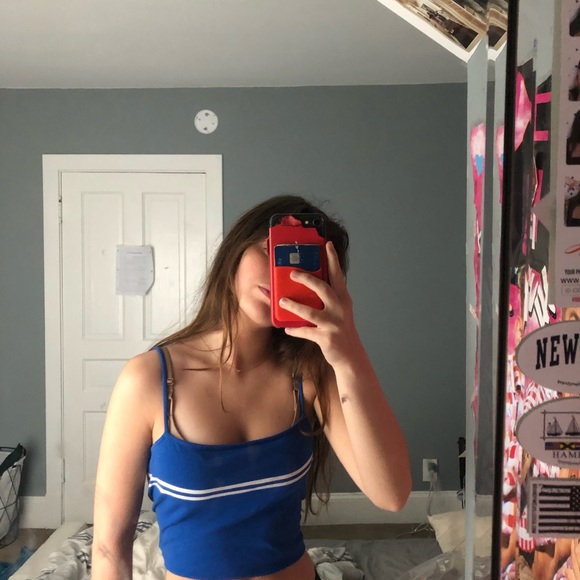 Forever 21 blue tank - Picture 1 of 1
